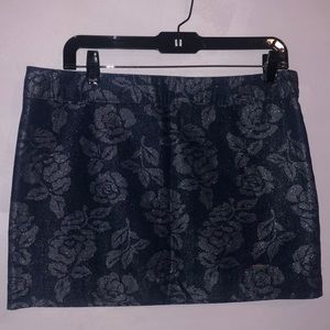 A&F Floral Mini Skirt